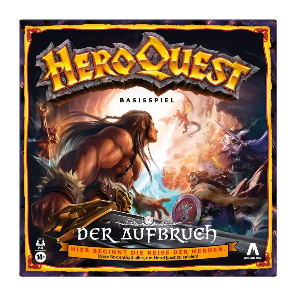 HeroQuest Brettspiel Der Aufbruch *Deutsche Version* Produktfoto