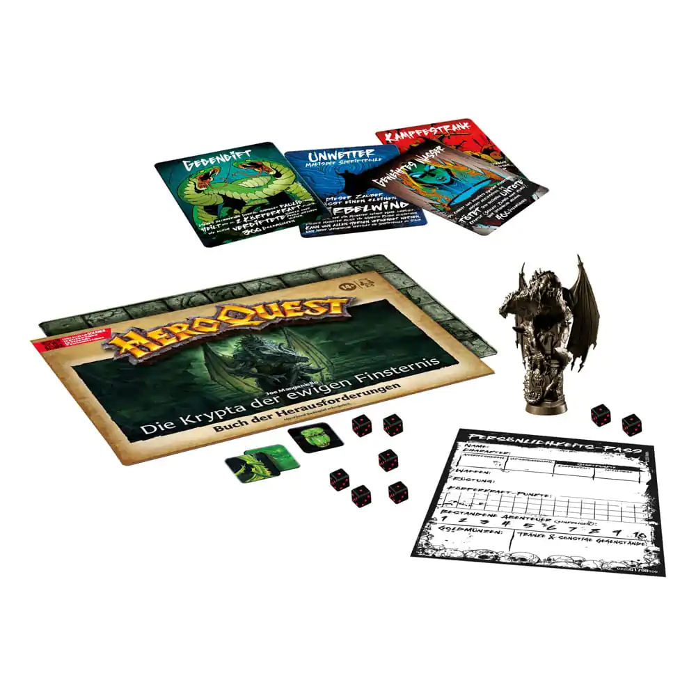 HeroQuest Brettspiel Erweiterung Die Krypta der ewigen Finsternis Quest Pack *German Version* Produktfoto