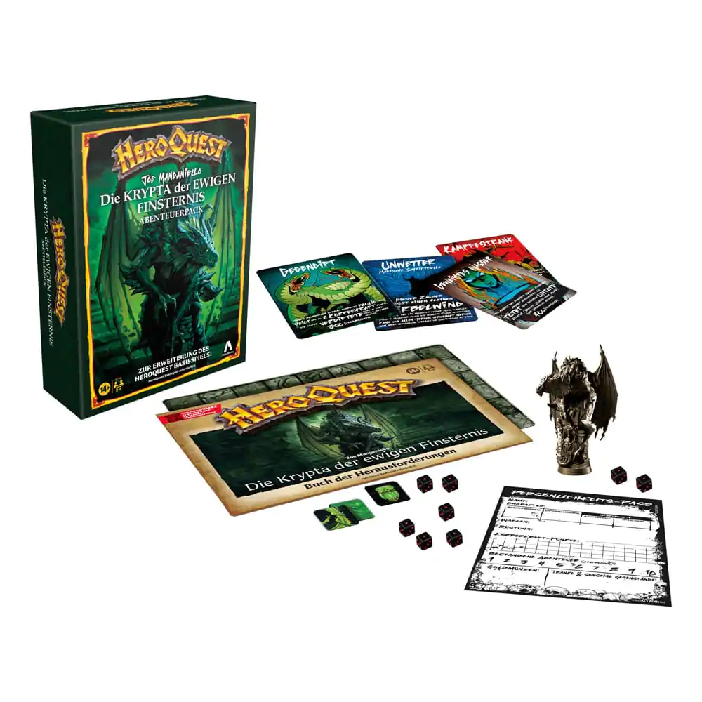 HeroQuest Brettspiel Erweiterung Die Krypta der ewigen Finsternis Quest Pack *German Version* Produktfoto