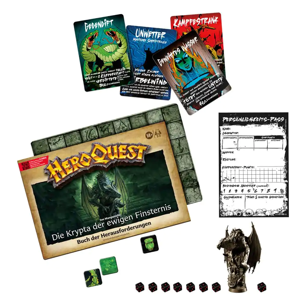 HeroQuest Brettspiel Erweiterung Die Krypta der ewigen Finsternis Quest Pack *German Version* Produktfoto