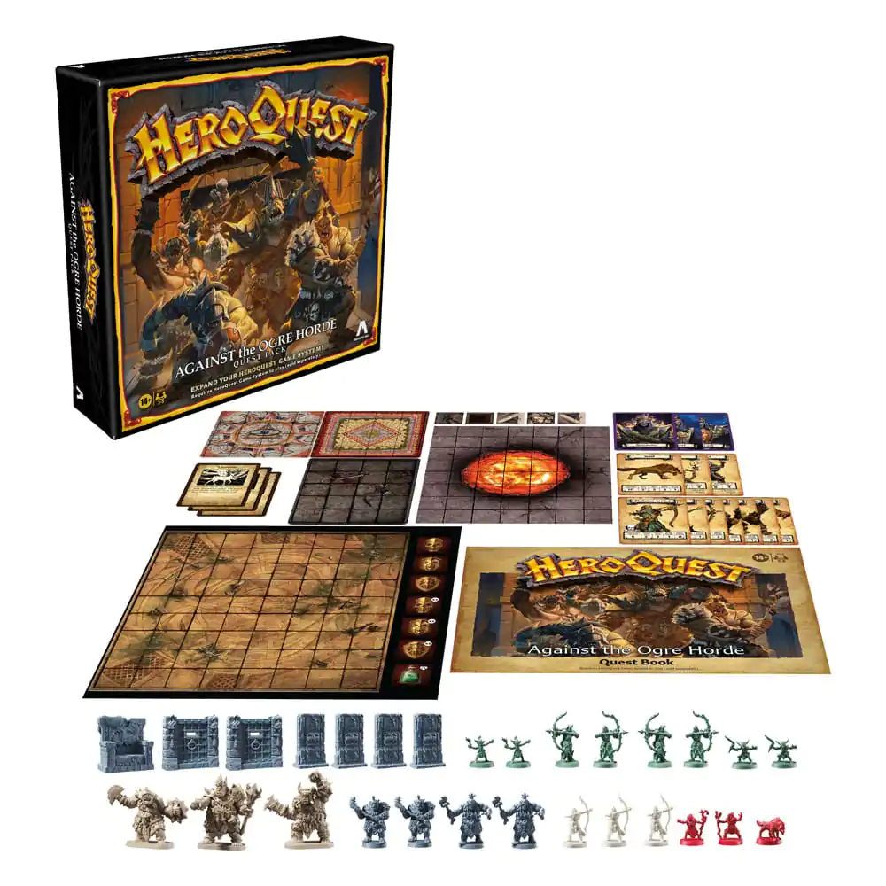 HeroQuest Brettspiel-Erweiterung Against the Orge Horde Abenteuerpack *Englische Version* termékfotó