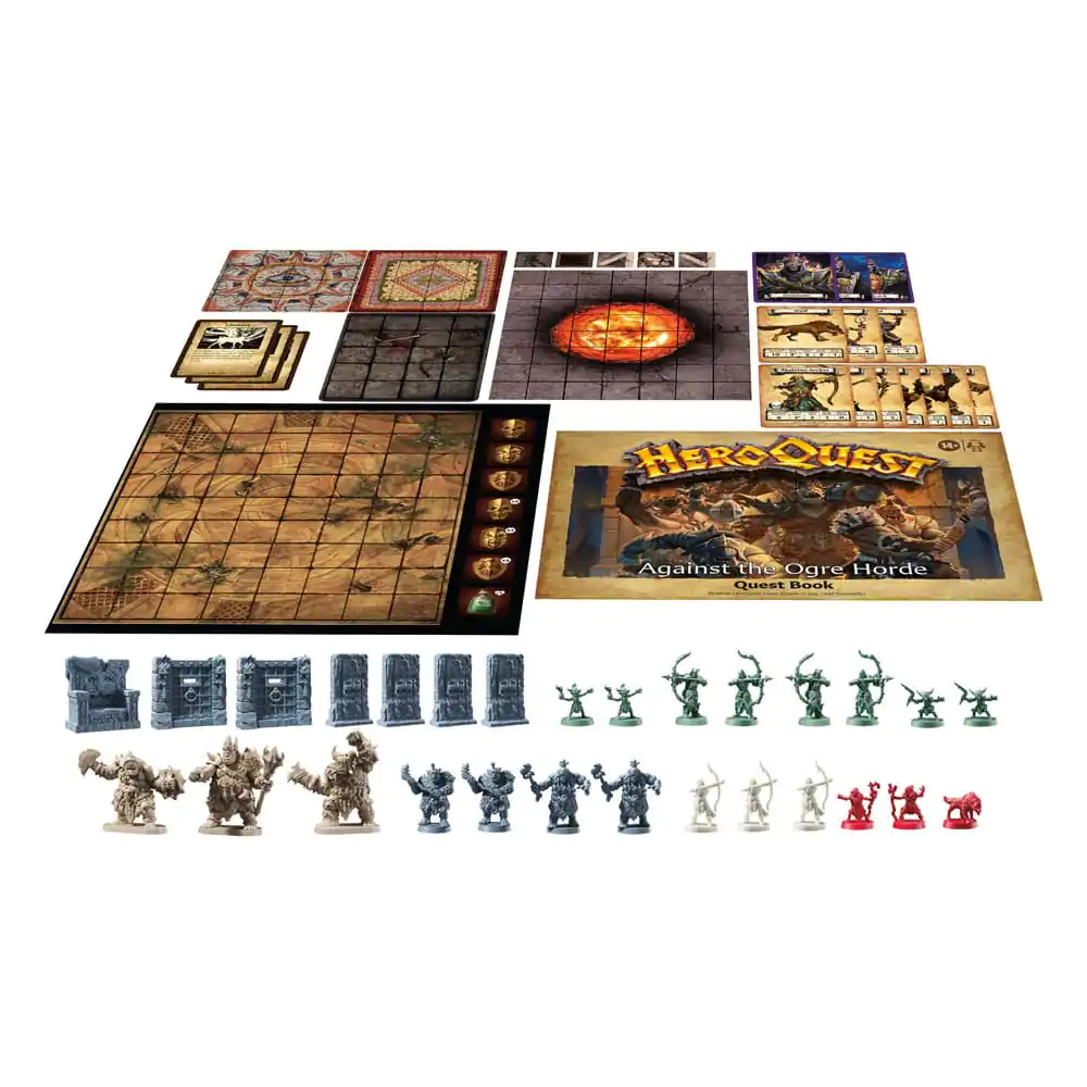 HeroQuest Brettspiel-Erweiterung Against the Orge Horde Abenteuerpack *Englische Version* termékfotó