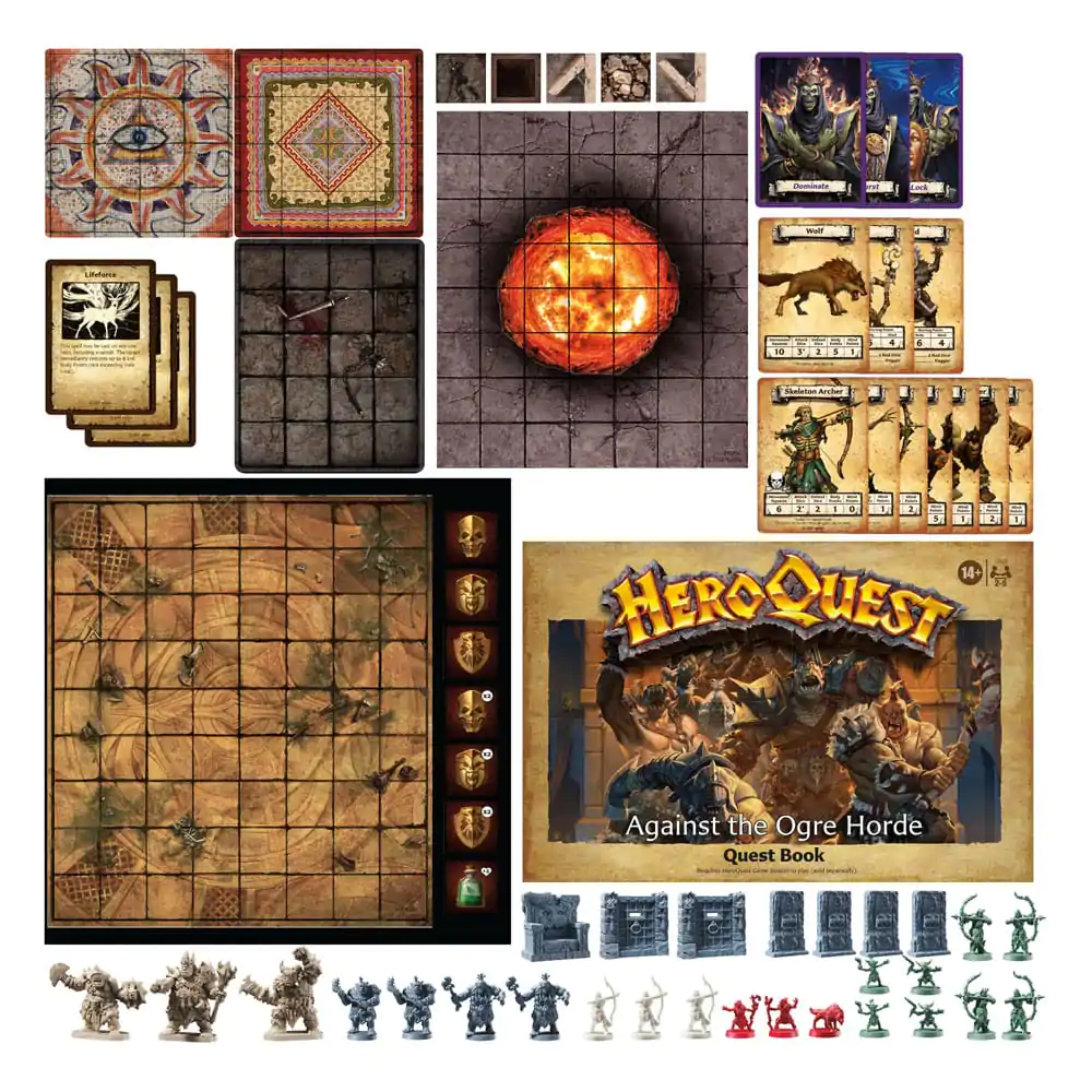 HeroQuest Brettspiel-Erweiterung Against the Orge Horde Abenteuerpack *Englische Version* termékfotó