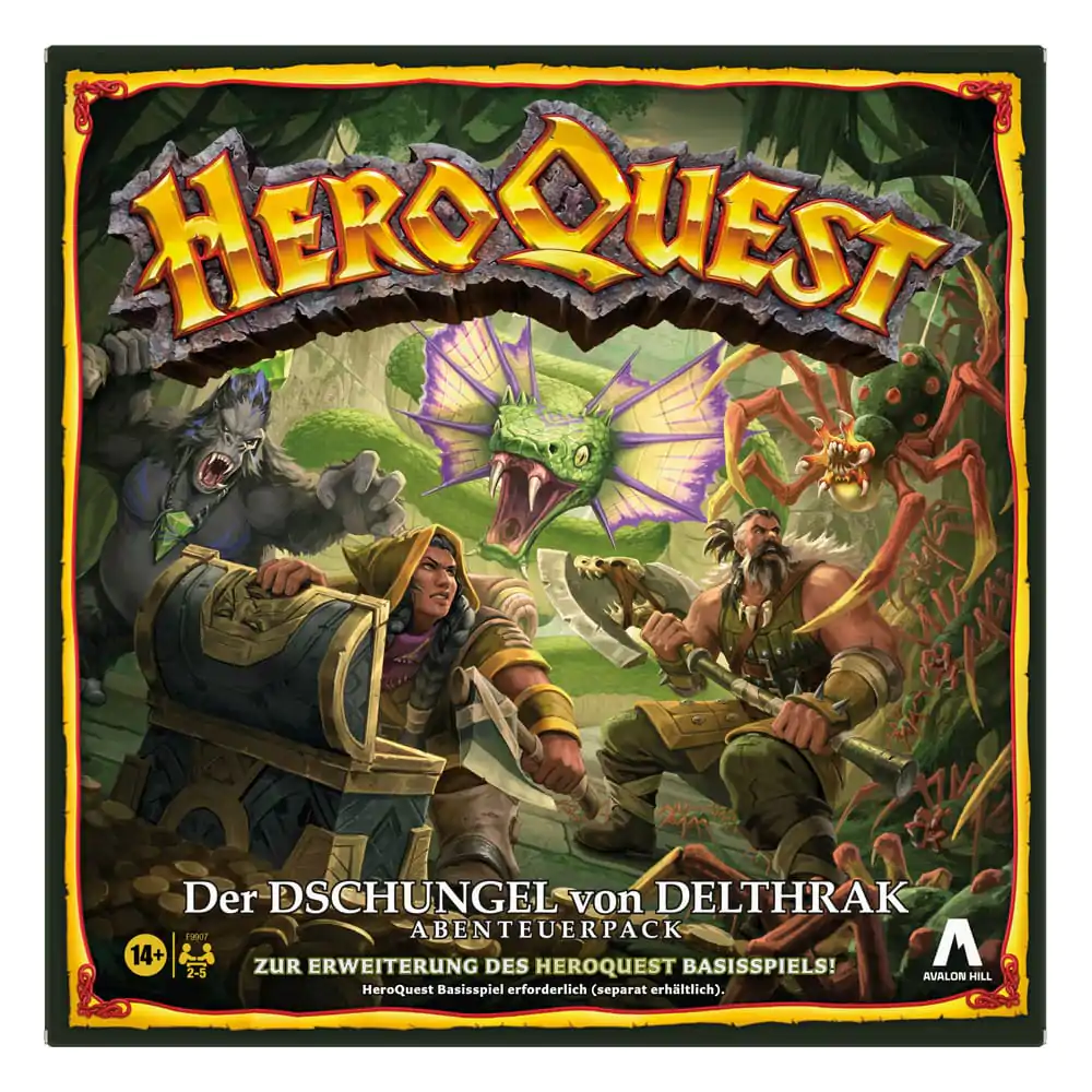 HeroQuest Brettspiel-Erweiterung Der Dschungel von Delthrak Abenteuerpack *Deutsche Version* termékfotó