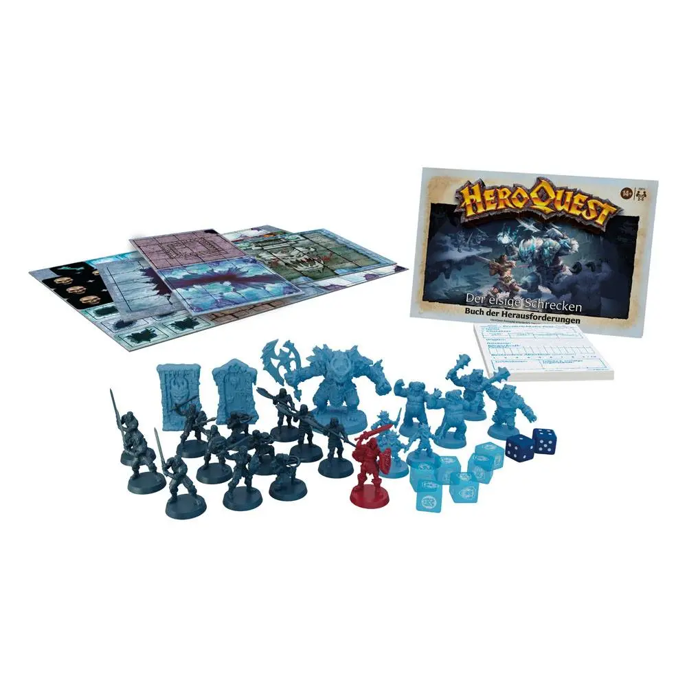 HeroQuest Brettspiel-Erweiterung Der eisige Schrecken Abenteuerpack deutsch termékfotó