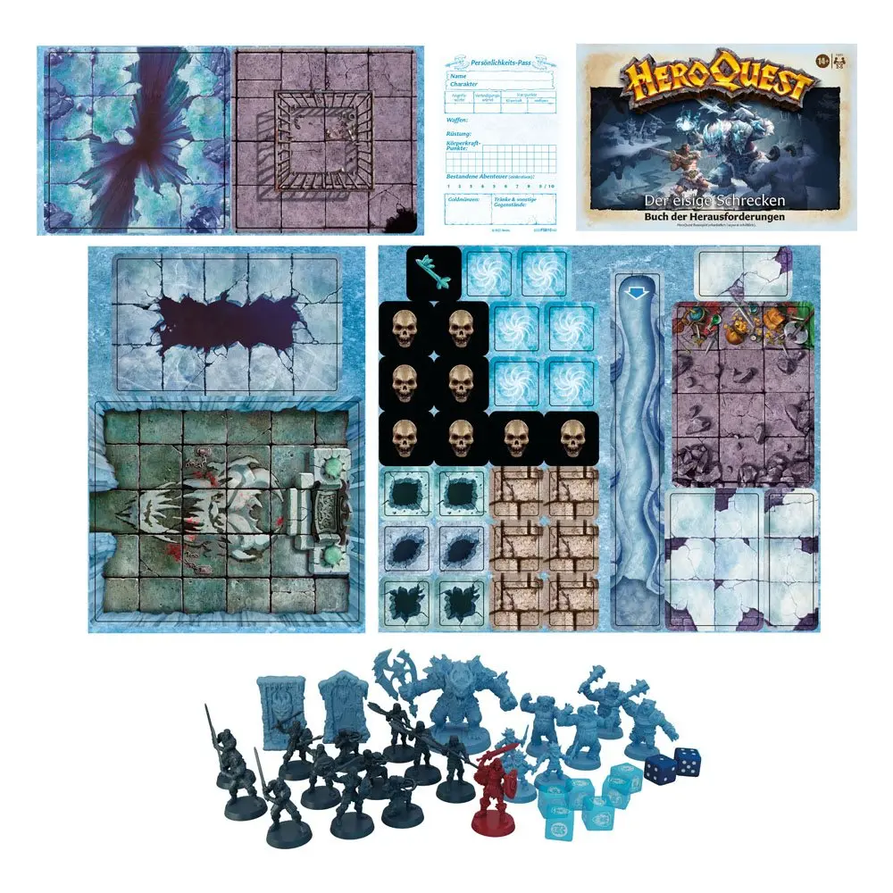 HeroQuest Brettspiel-Erweiterung Der eisige Schrecken Abenteuerpack deutsch termékfotó