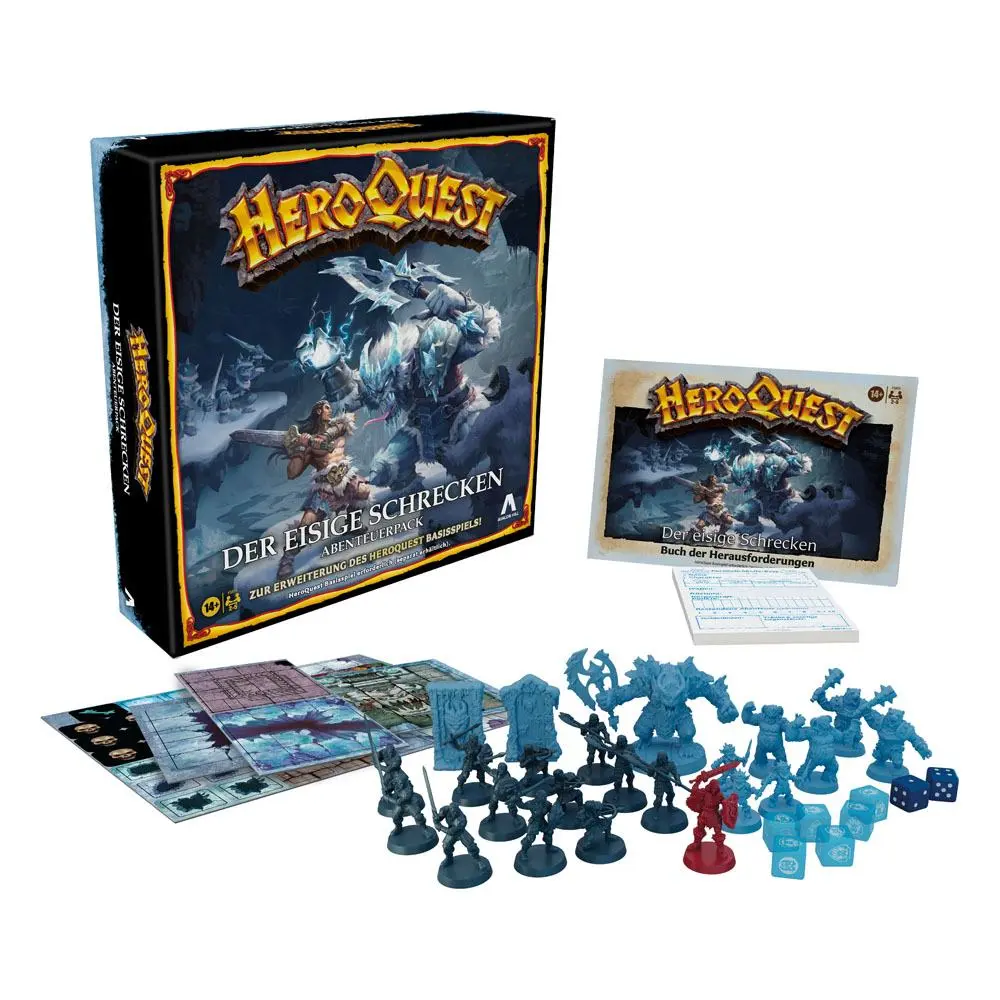 HeroQuest Brettspiel-Erweiterung Der eisige Schrecken Abenteuerpack deutsch termékfotó