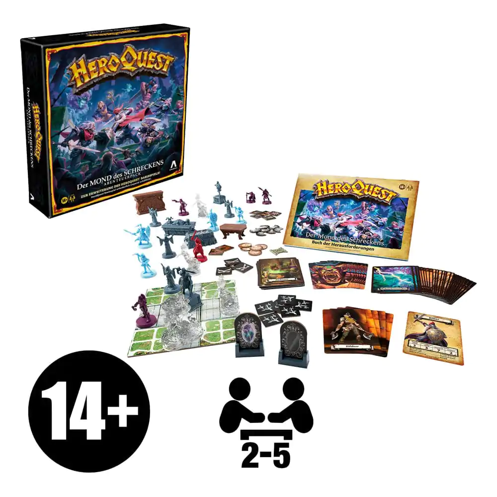 HeroQuest Brettspiel Expansion Der Mond des Schreckens Quest Pack termékfotó