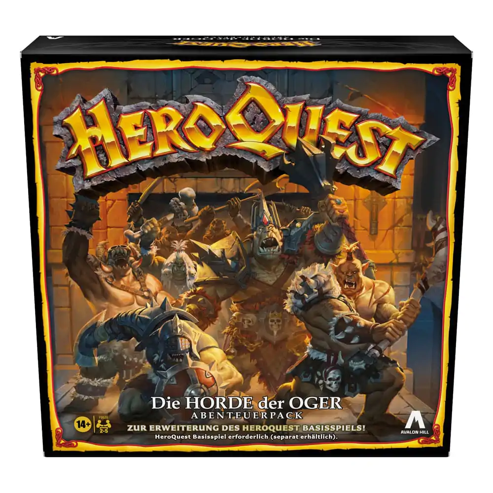 HeroQuest Brettspiel-Erweiterung Die Horde der Oger Abenteuerpack *Deutsche Version* termékfotó