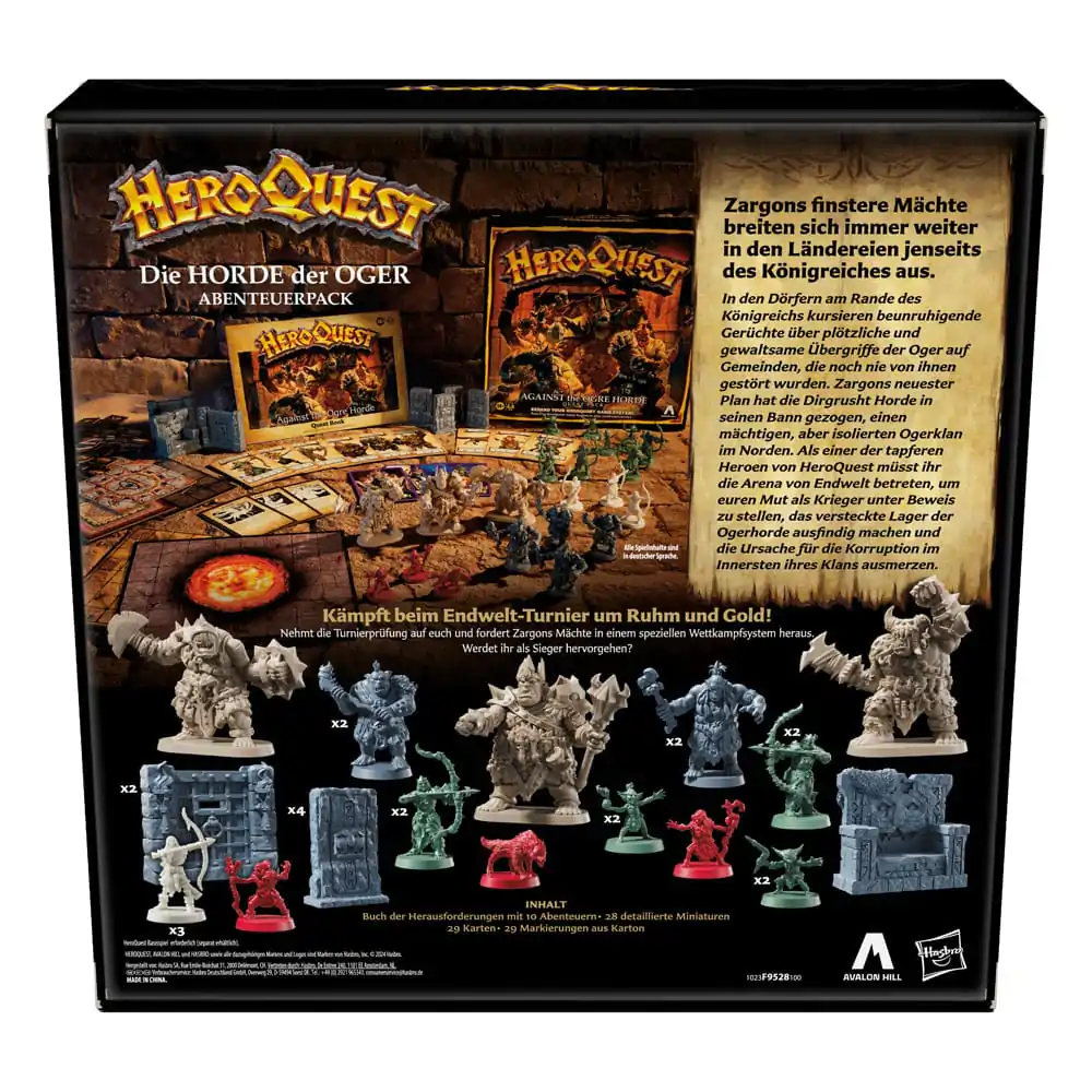 HeroQuest Brettspiel-Erweiterung Die Horde der Oger Abenteuerpack *Deutsche Version* termékfotó