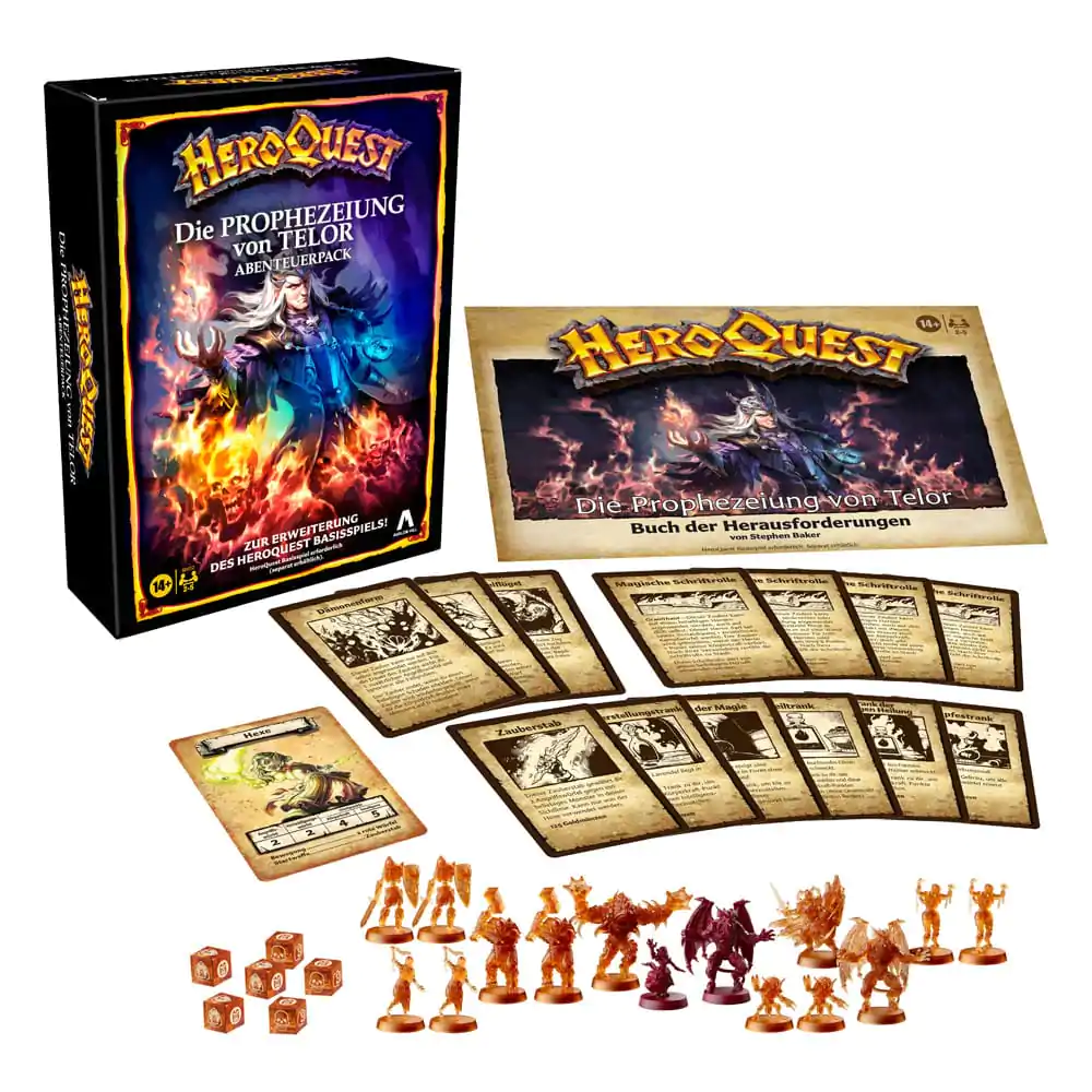 HeroQuest Brettspiel-Erweiterung Die Prophezeiung von Telor Abenteuerpack *Deutsche Version* Produktfoto