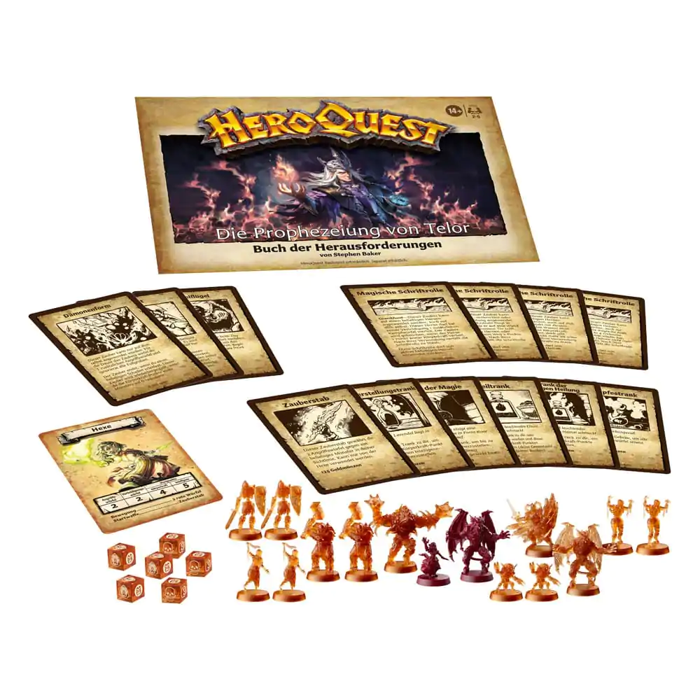 HeroQuest Brettspiel-Erweiterung Die Prophezeiung von Telor Abenteuerpack *Deutsche Version* Produktfoto