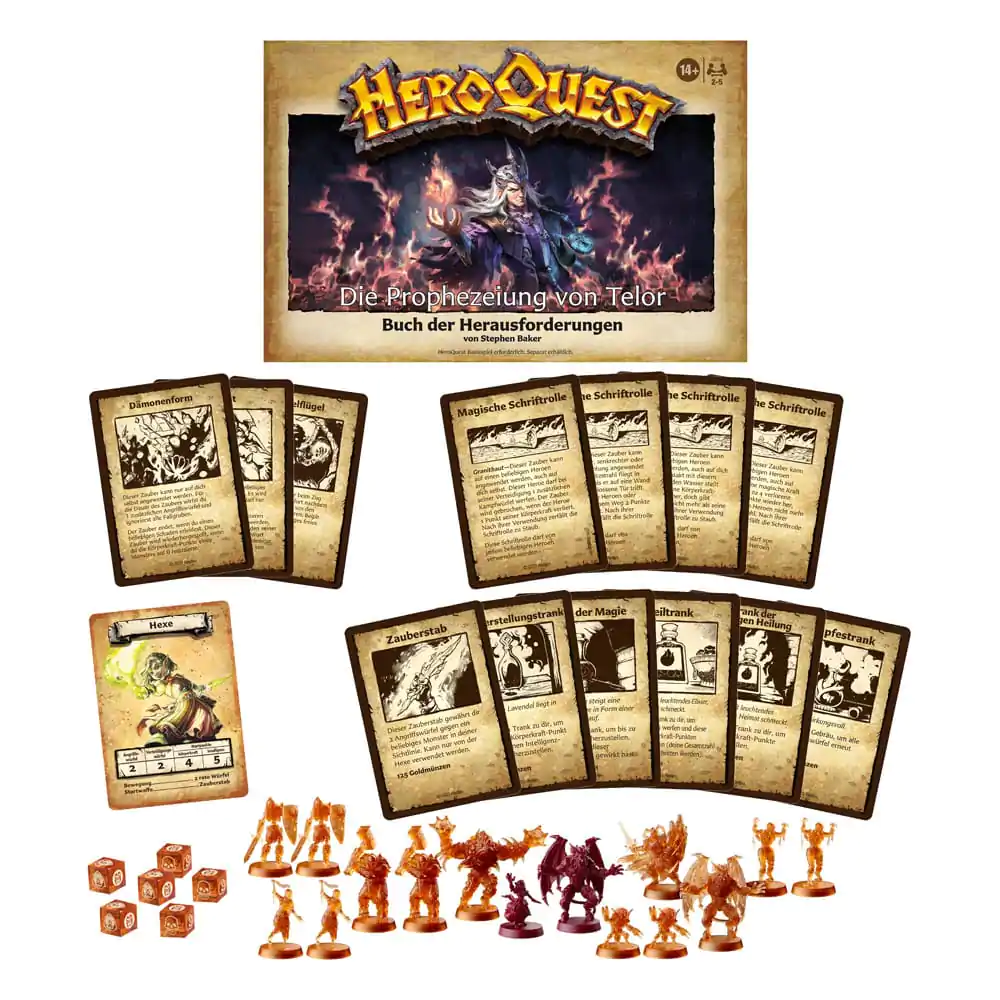 HeroQuest Brettspiel-Erweiterung Die Prophezeiung von Telor Abenteuerpack *Deutsche Version* Produktfoto