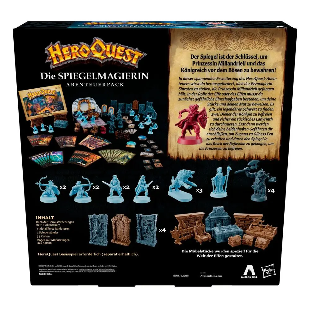 HeroQuest Brettspiel Expansion Die Spiegelmagierin Quest Pack termékfotó