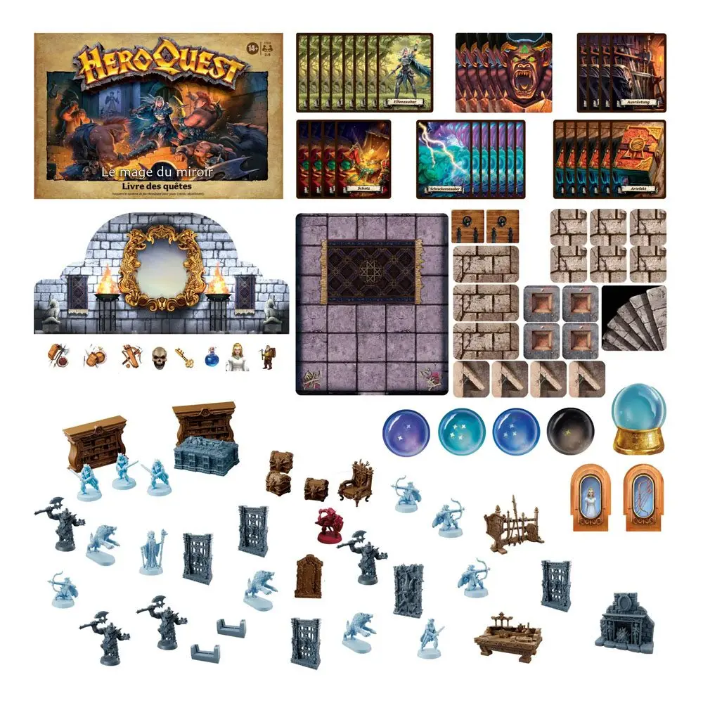 HeroQuest Brettspiel Expansion Die Spiegelmagierin Quest Pack termékfotó