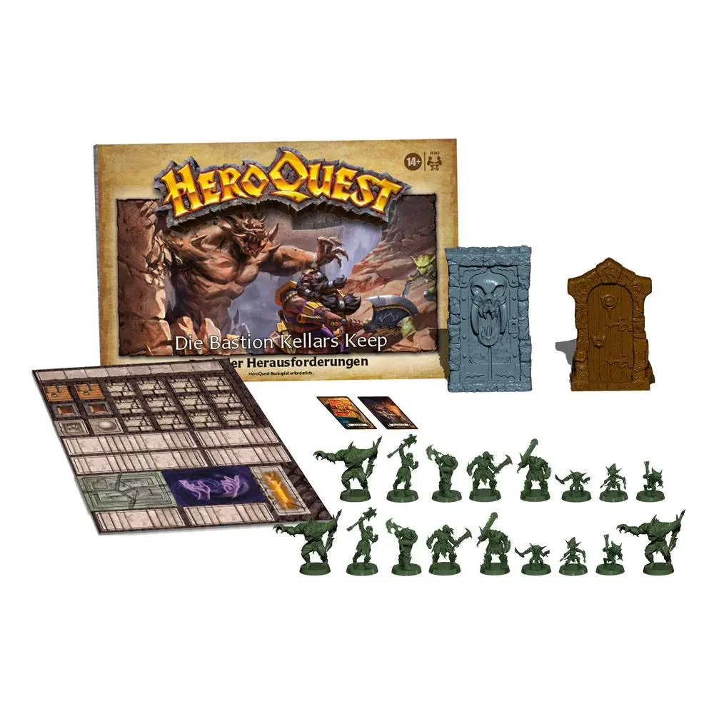 HeroQuest Brettspiel Expansion HeroQuest Die Bastion Kellars Keep Quest Pack german Produktfoto