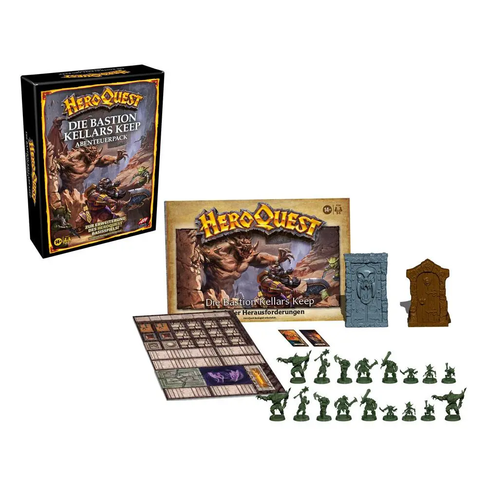 HeroQuest Brettspiel Expansion HeroQuest Die Bastion Kellars Keep Quest Pack german Produktfoto