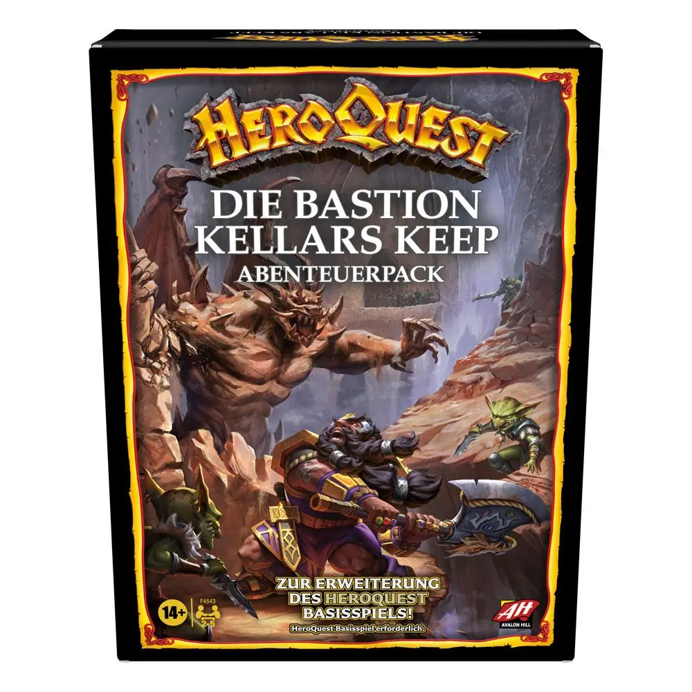 HeroQuest Brettspiel Expansion HeroQuest Die Bastion Kellars Keep Quest Pack german Produktfoto