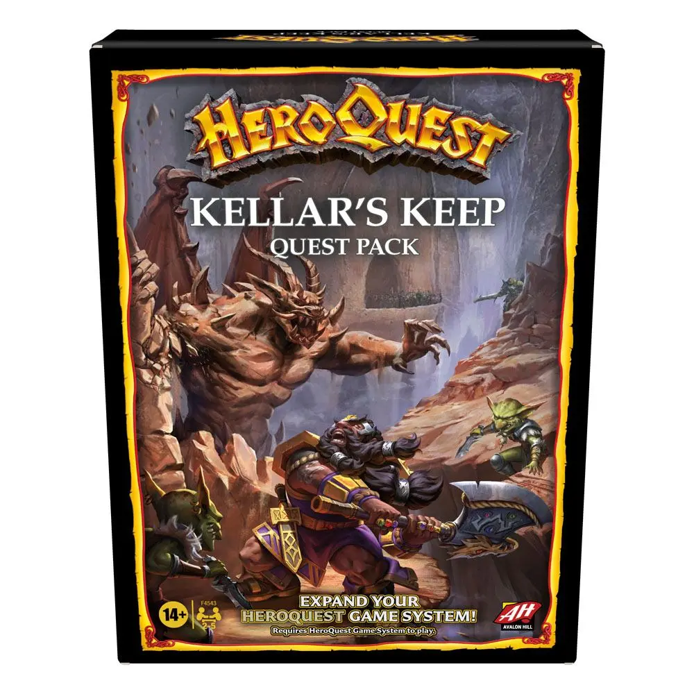 HeroQuest Brettspiel-Erweiterung Kellar's Keep Abenteuerpack englisch Produktfoto