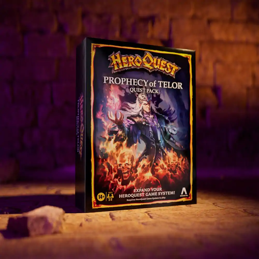 HeroQuest Brettspiel-Erweiterung Prophecy of Telor Abenteuerpack *Englische Version* Produktfoto