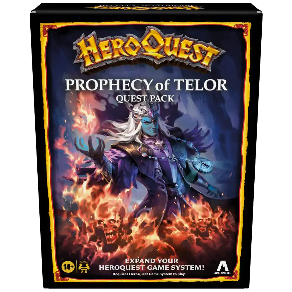 HeroQuest Brettspiel-Erweiterung Prophecy of Telor Abenteuerpack *Englische Version* Produktfoto