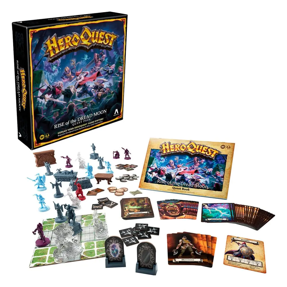 HeroQuest Brettspiel-Erweiterung Rise of the Dread Moon Abenteuerpack *Englische Version* termékfotó