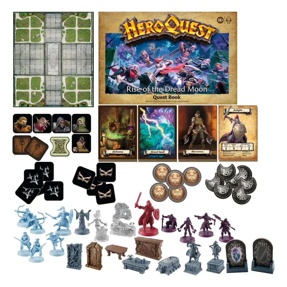 HeroQuest Brettspiel-Erweiterung Rise of the Dread Moon Abenteuerpack *Englische Version* termékfotó