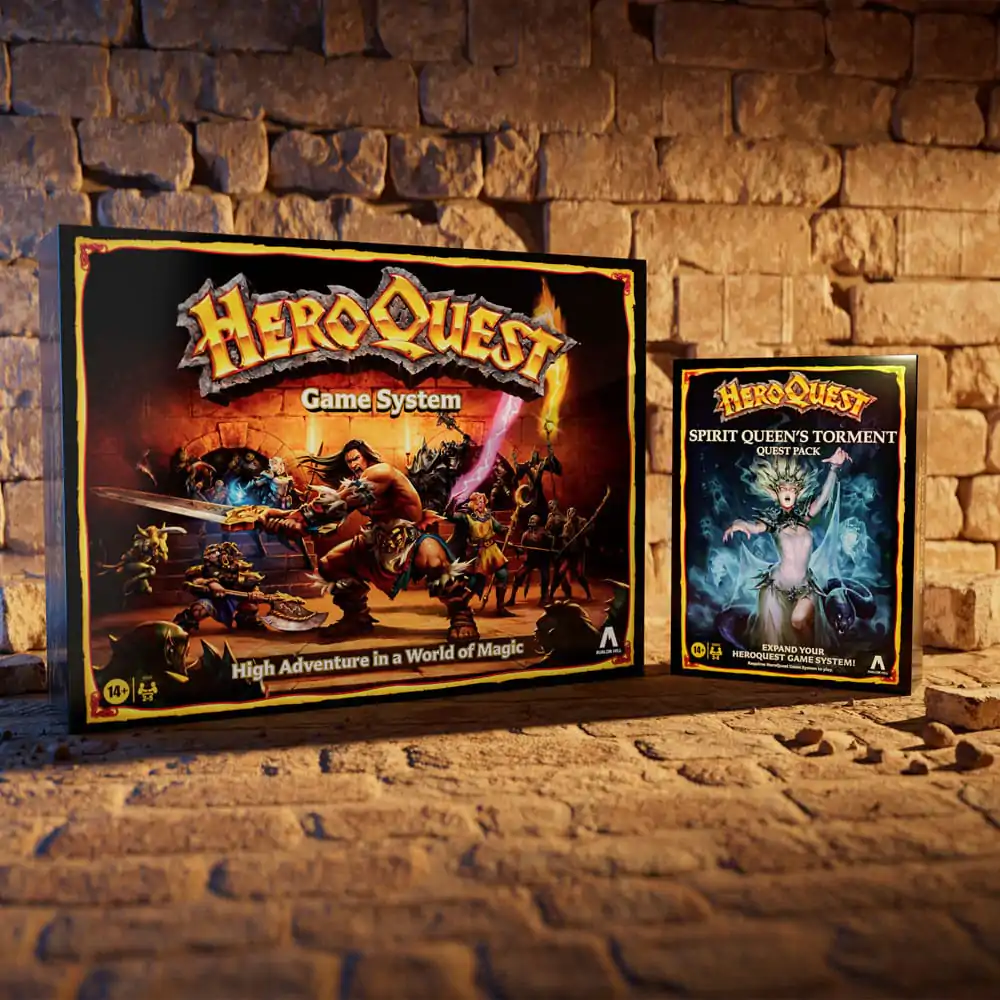 HeroQuest Brettspiel-Erweiterung Spirit Queen&#039;s Torment Abenteuerpack *Englische Version* Produktfoto