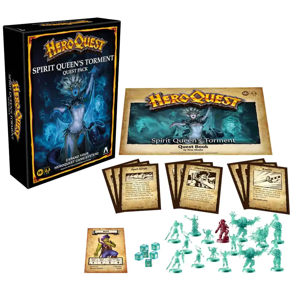 HeroQuest Brettspiel-Erweiterung Spirit Queen&#039;s Torment Abenteuerpack *Englische Version* Produktfoto