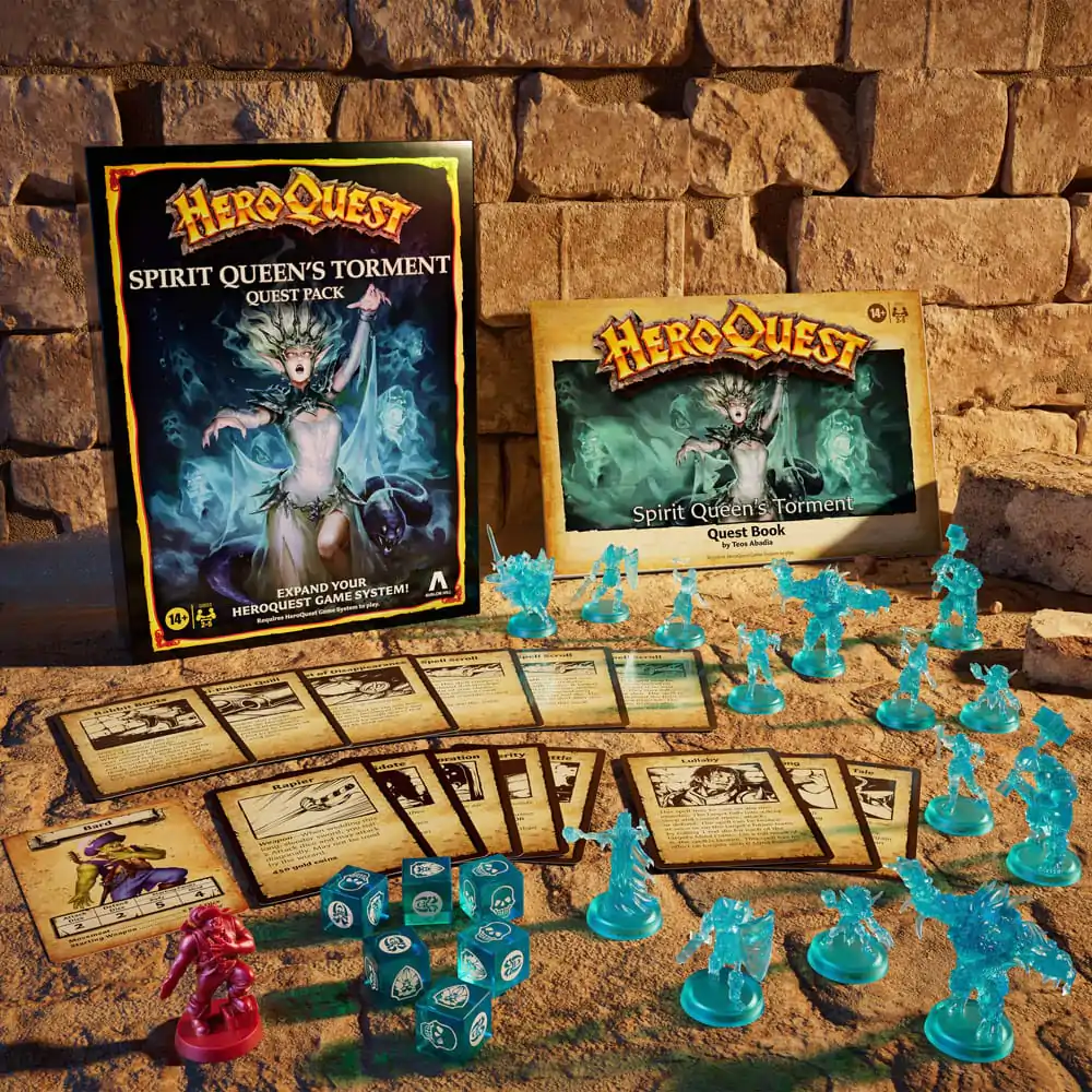 HeroQuest Brettspiel-Erweiterung Spirit Queen&#039;s Torment Abenteuerpack *Englische Version* Produktfoto
