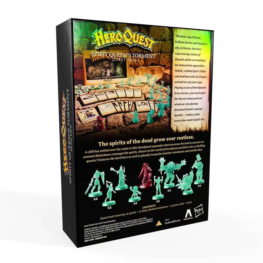 HeroQuest Brettspiel-Erweiterung Spirit Queen&#039;s Torment Abenteuerpack *Englische Version* Produktfoto