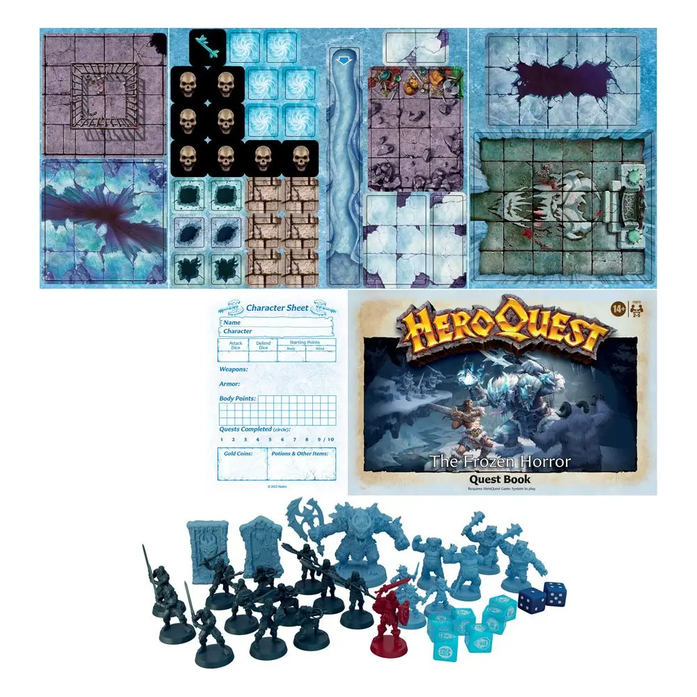 HeroQuest Brettspiel Expansion The Frozen Horror Quest Pack Englische Version termékfotó