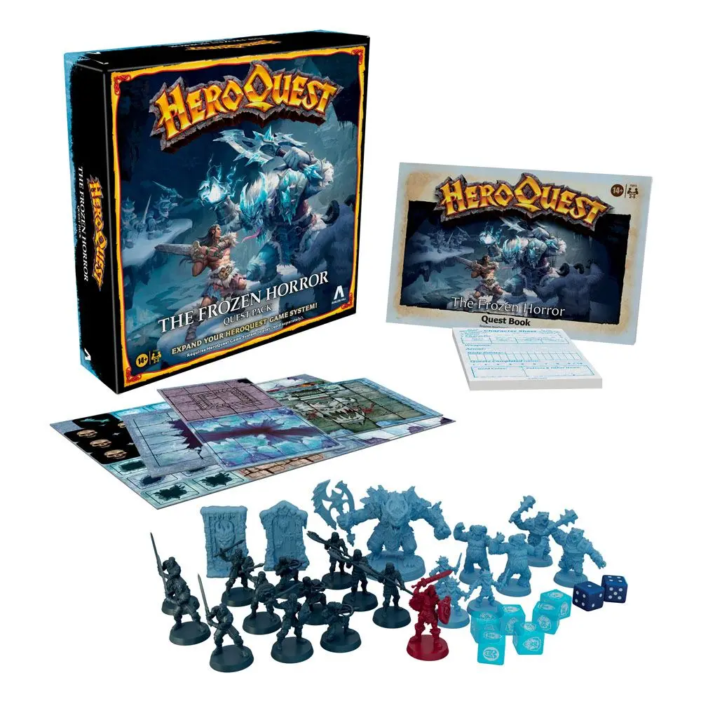 HeroQuest Brettspiel Expansion The Frozen Horror Quest Pack Englische Version termékfotó