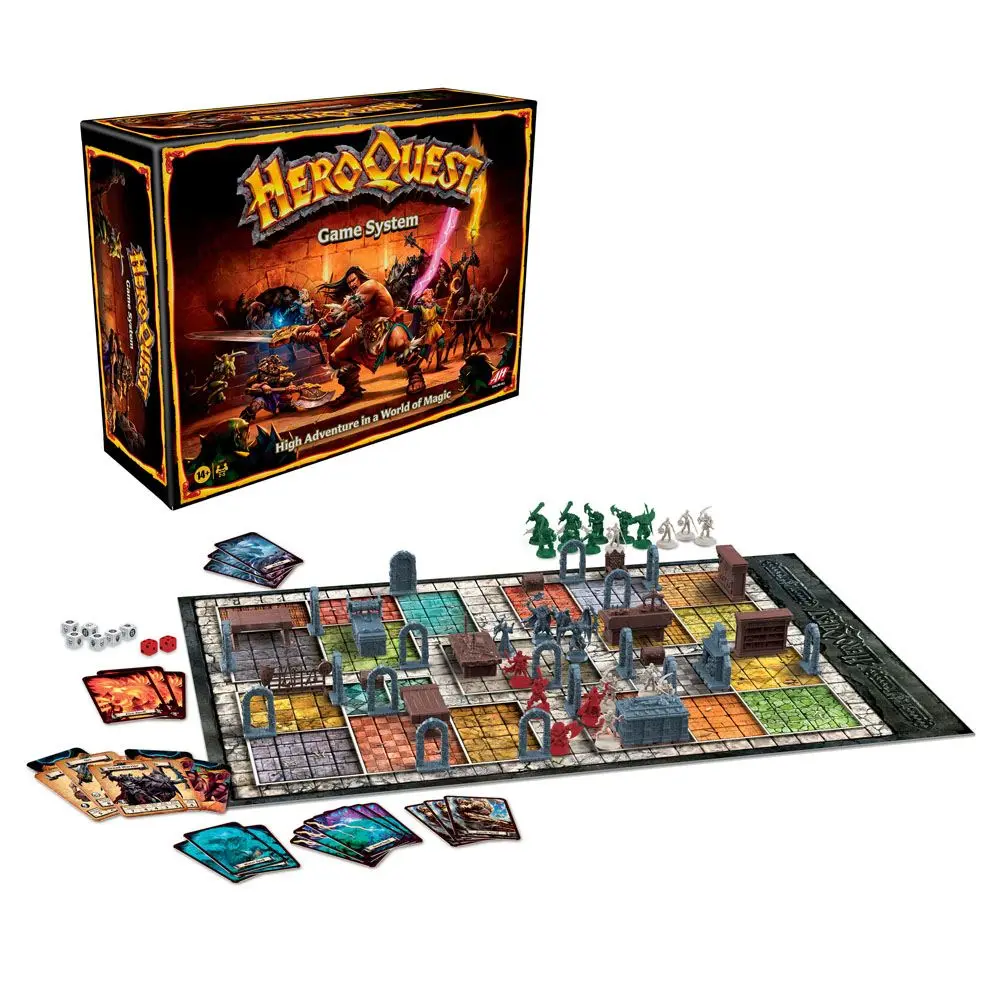 HeroQuest Brettspiel Game System englisch Produktfoto