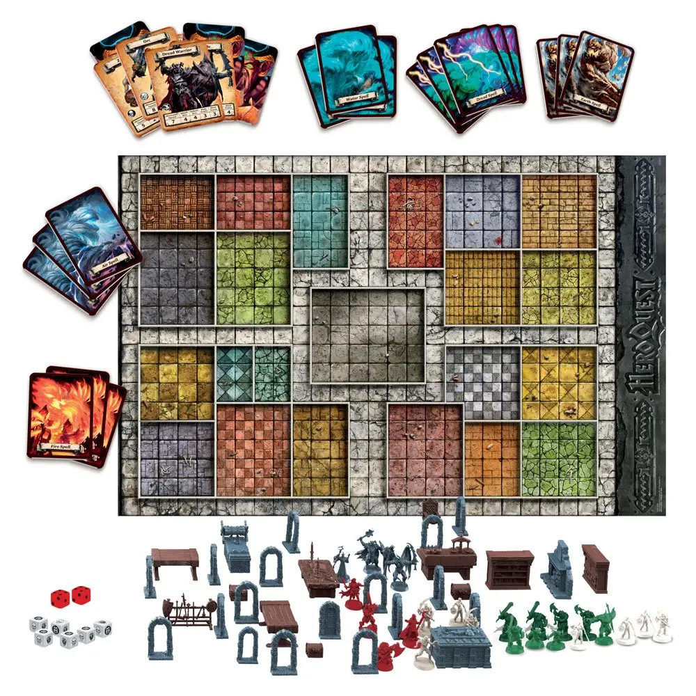 HeroQuest Brettspiel Game System englisch Produktfoto