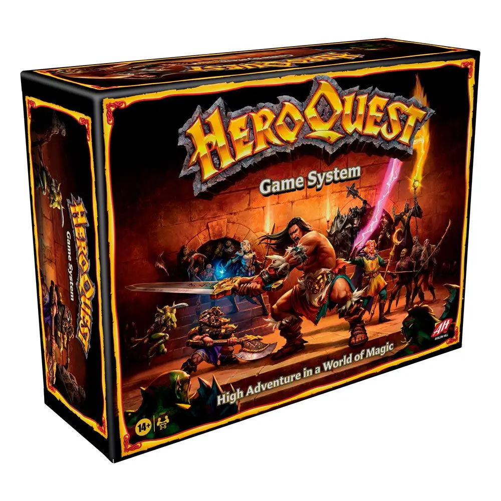 HeroQuest Brettspiel Game System englisch Produktfoto