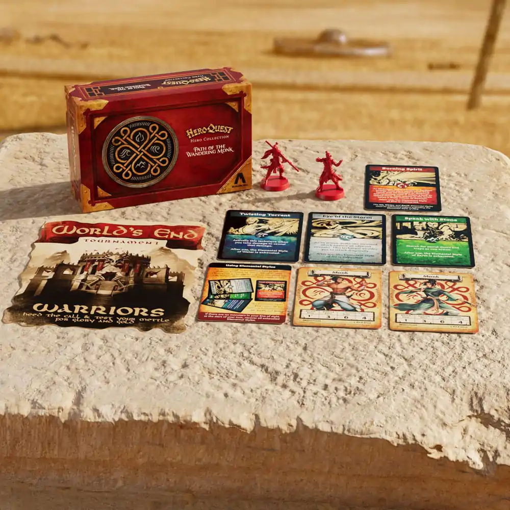 HeroQuest Hero Collection Miniaturen Path of the Wandering Monk *Englische Version* Produktfoto