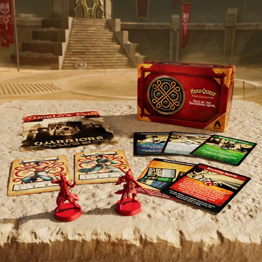 HeroQuest Hero Collection Miniaturen Path of the Wandering Monk *Englische Version* Produktfoto