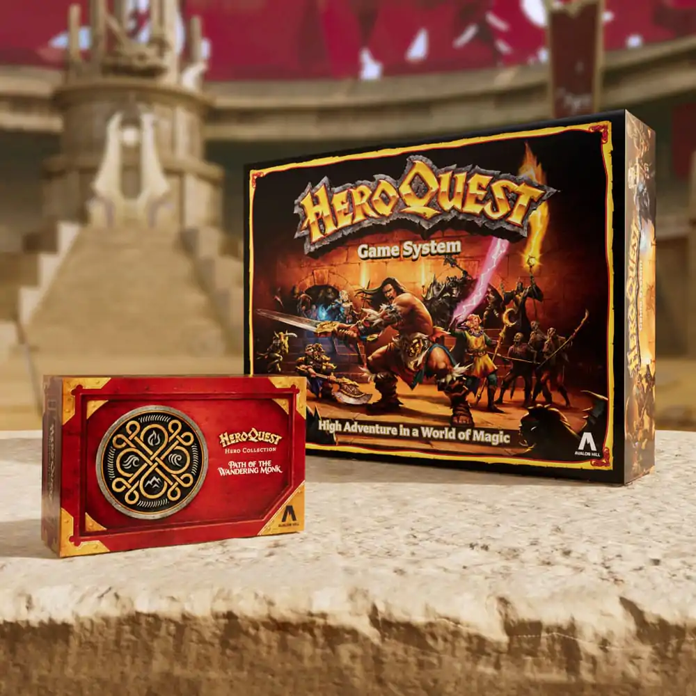 HeroQuest Hero Collection Miniaturen Path of the Wandering Monk *Englische Version* Produktfoto