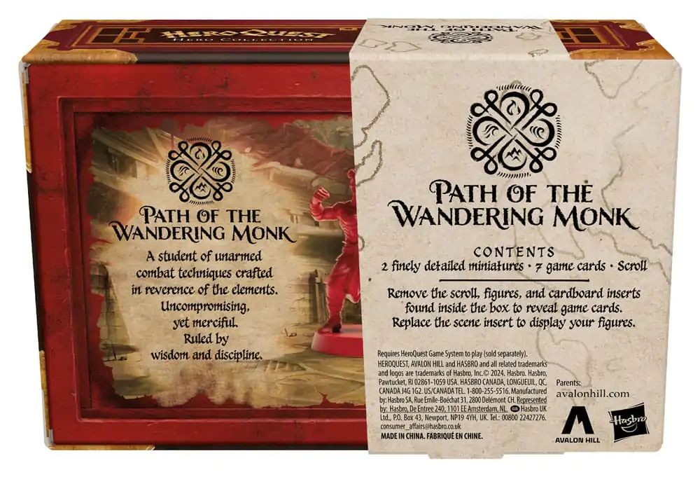 HeroQuest Hero Collection Miniaturen Path of the Wandering Monk *Englische Version* Produktfoto