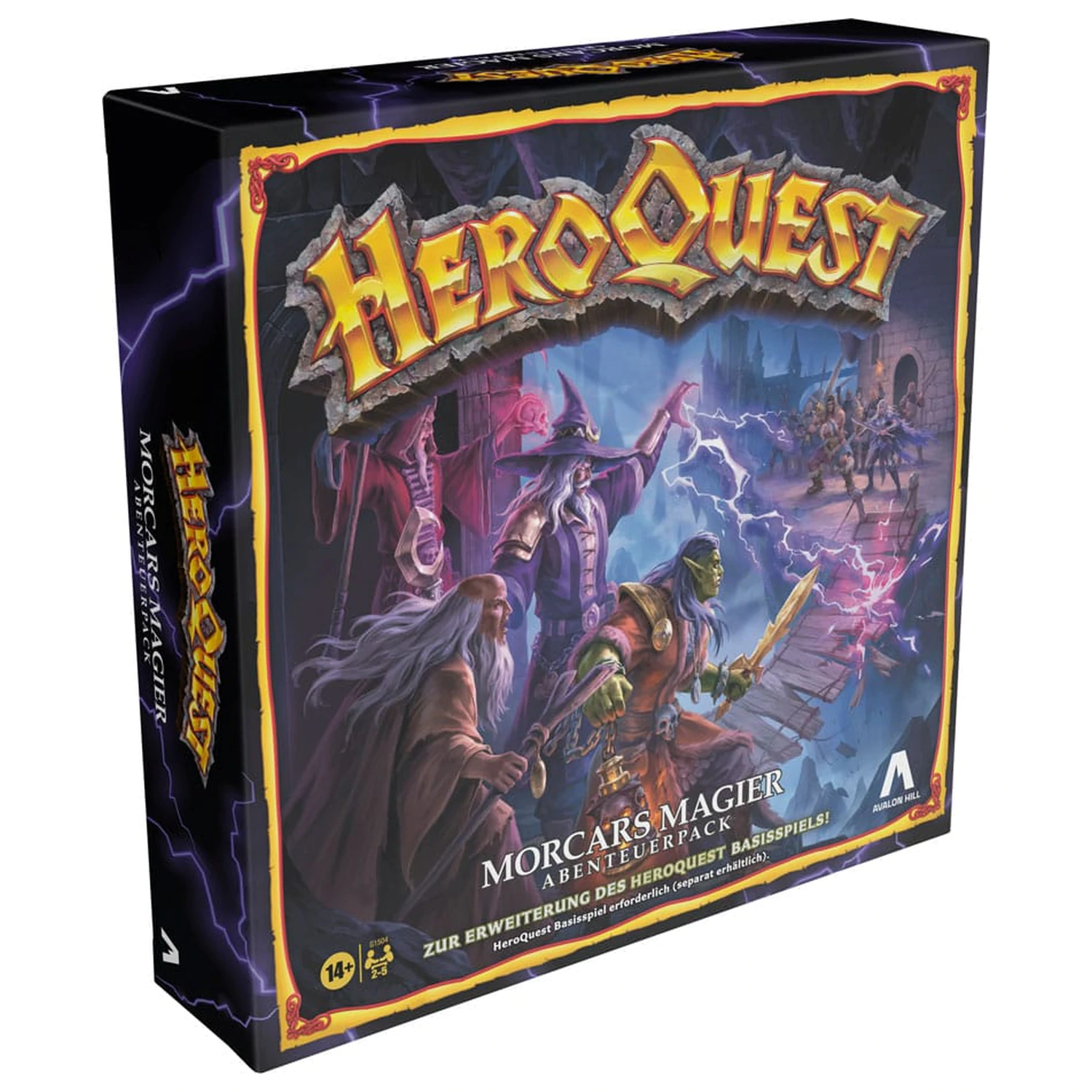 HeroQuest Brettspiel Erweiterung Morcars Magier Quest Pack *German Version* Produktfoto
