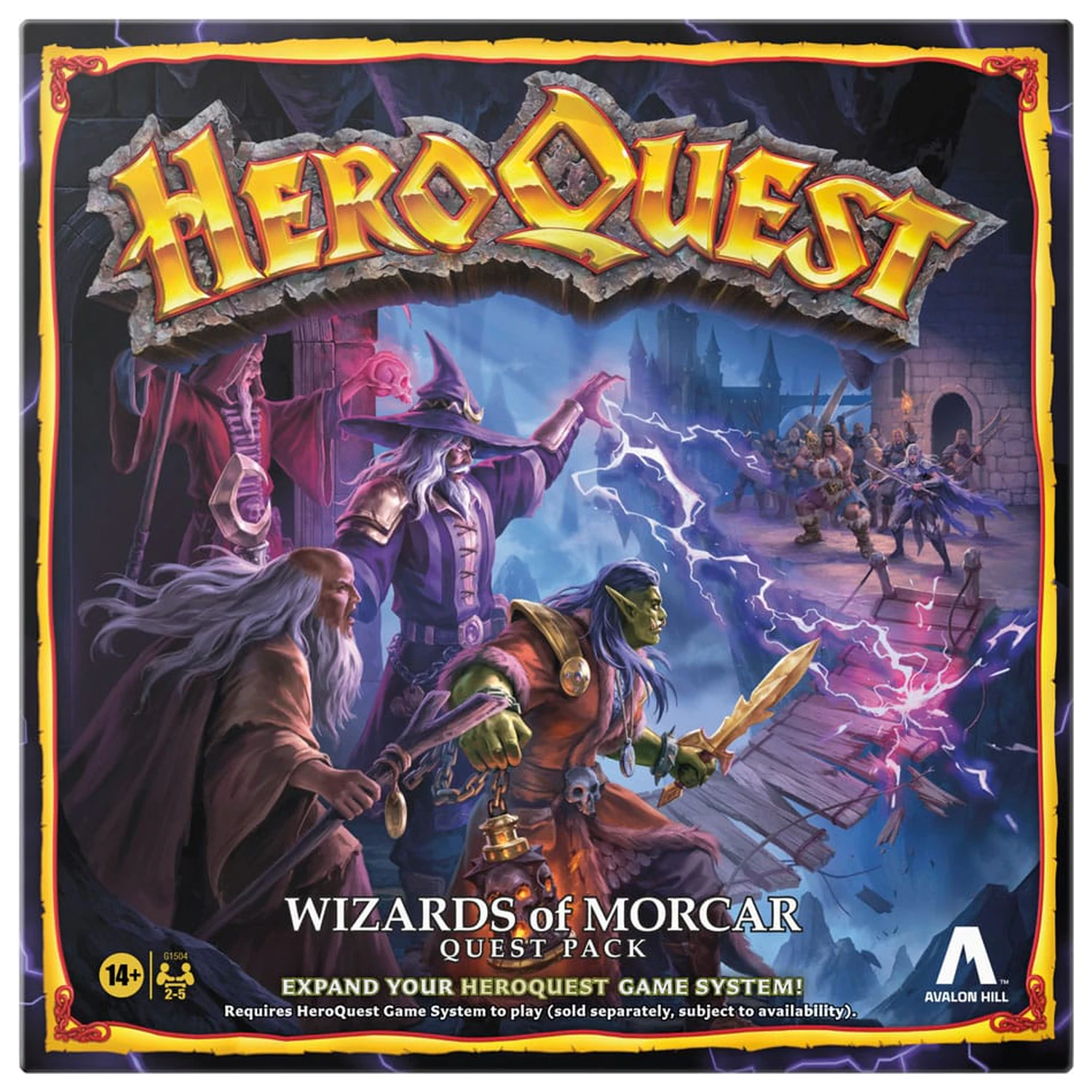 HeroQuest Brettspiel Erweiterung Wizards of Morcar Quest Pack *English Version* Produktfoto