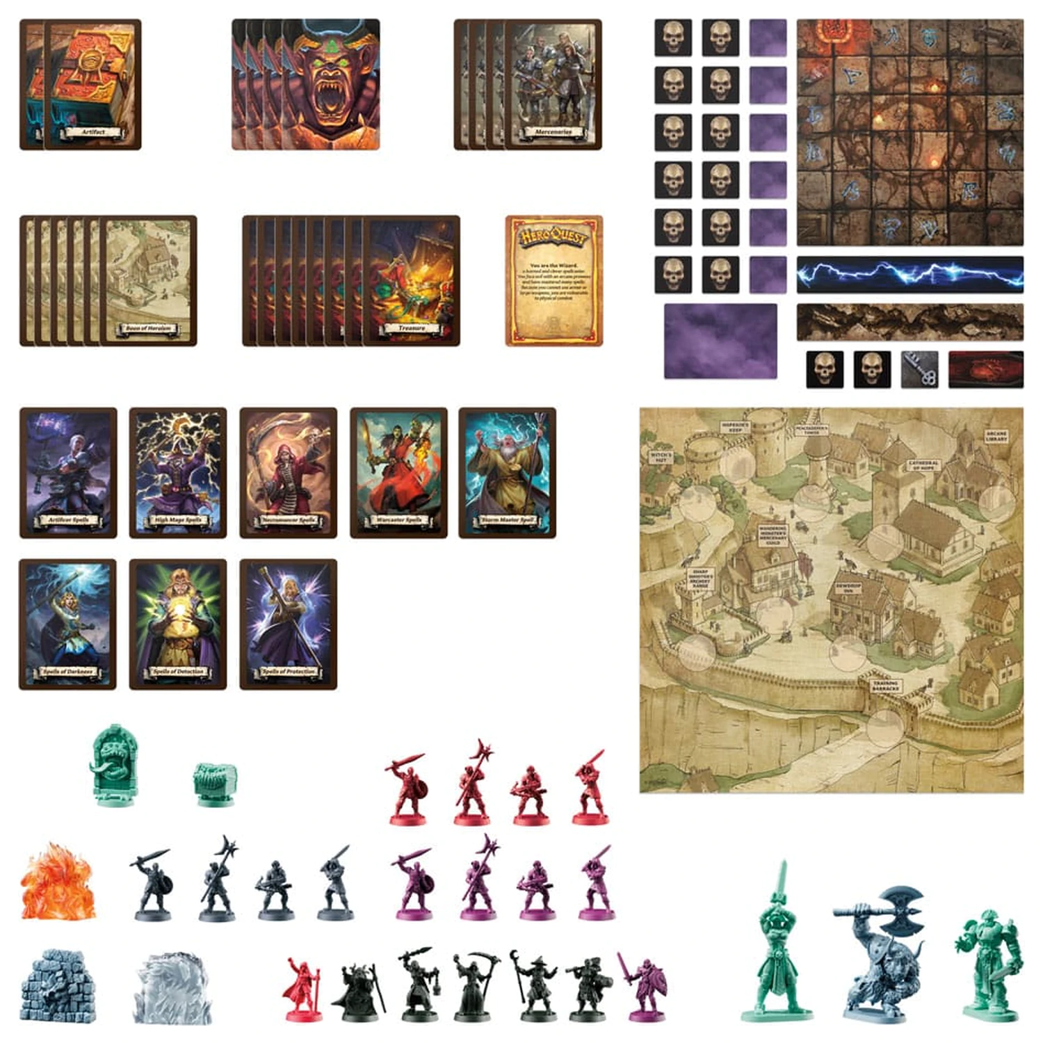 HeroQuest Brettspiel Erweiterung Wizards of Morcar Quest Pack *English Version* Produktfoto