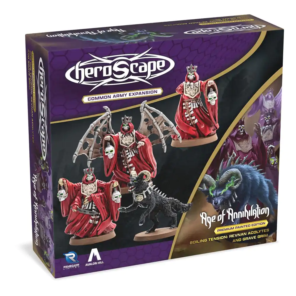Heroscape Armee Erweiterung Boiling Tension: Revnan Acolytes & Grave Grim *English Version* Produktfoto