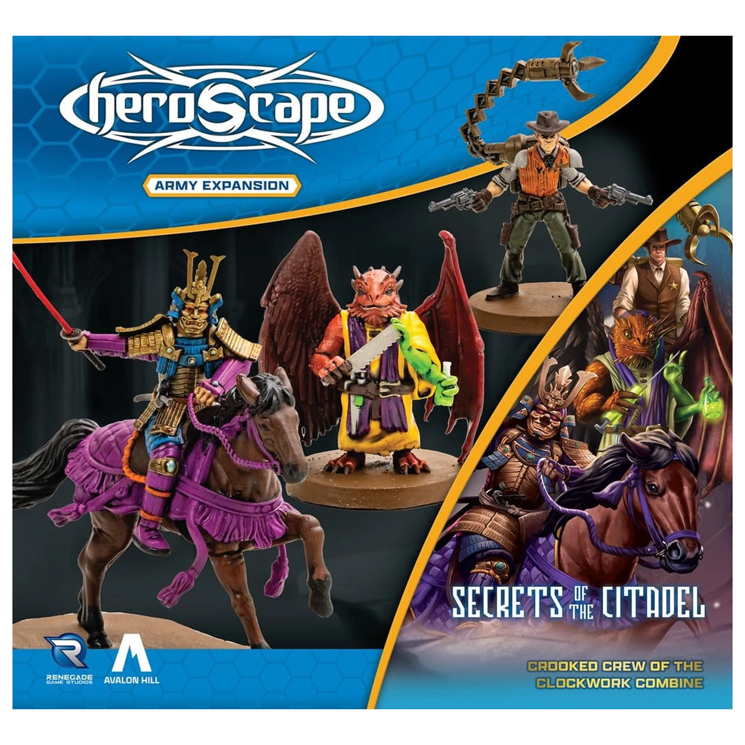 Heroscape Army Erweiterung Crooked Crew of the Clockwork Combine *Englische Version* Produktfoto
