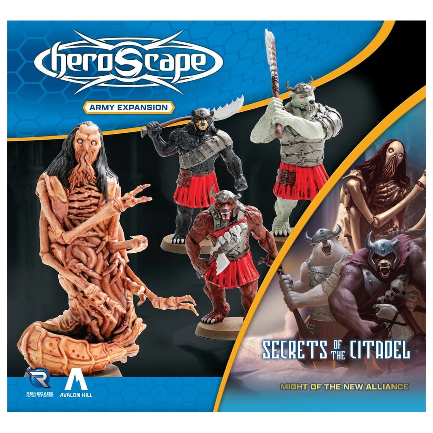 Heroscape Armee Erweiterung Might of the New Alliance *Englische Version* Produktfoto