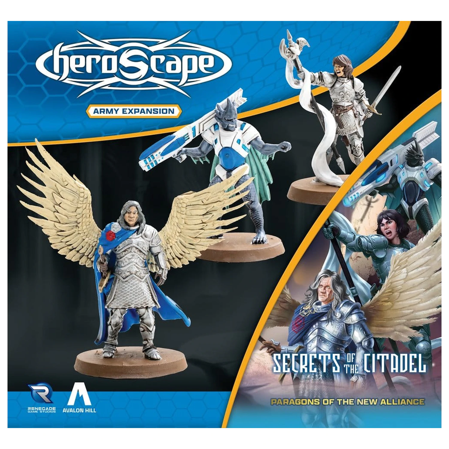 Heroscape Armee Erweiterung Paragons of the New Alliance *English Version* Produktfoto
