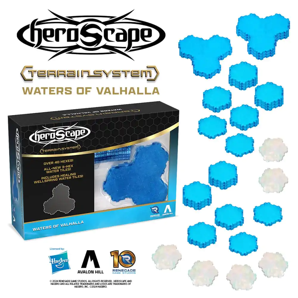 Heroscape Expansion Waters of Valhalla Gelände *English Version* Produktfoto