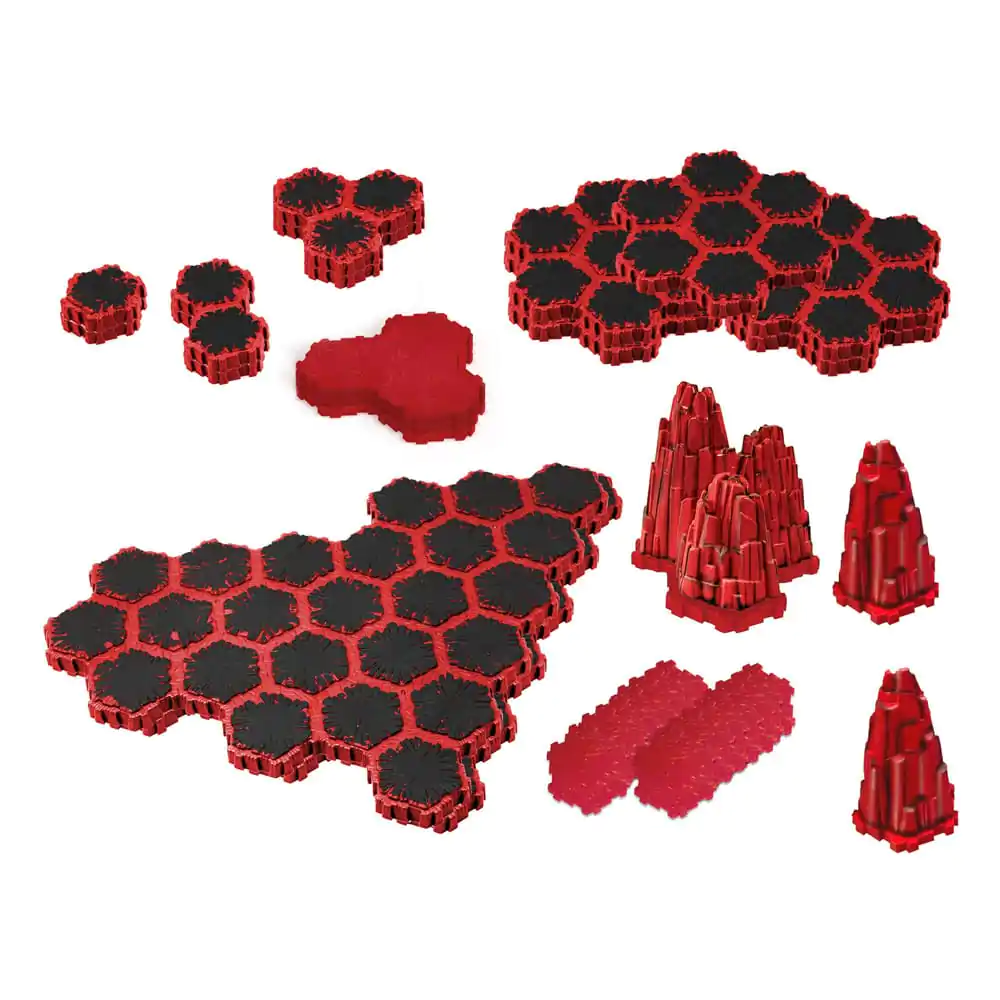 Heroscape Gelände Erweiterung The Lava Fields of Valhalla Englische Version Produktfoto