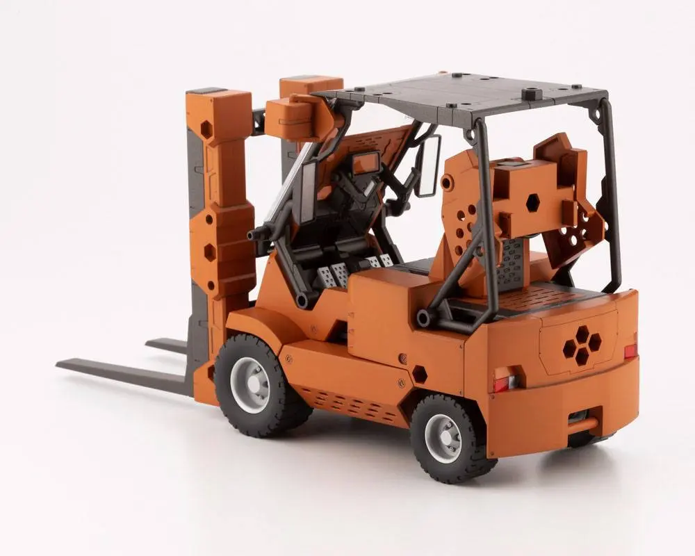 Hexa Gear Plastic Model Kit 1/24 Booster Pack 006 Forklift Type Orange Ver. 20 cm Produktfoto
